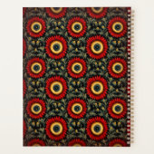 ヴィンテージモノグラムハートプランナーカスタムイニシャル プランナー手帳 (裏面)