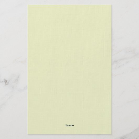 ヴィンテージモノグラム文字フローラフレーム新しい 便箋 (裏面)