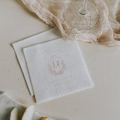 ヴィンテージモノグラム | フローラボホ結婚ス 箔ナプキン