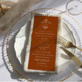 ヴィンテージモノグラム |ボー華美ホ結婚式 プログラム
