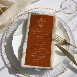 ヴィンテージモノグラム |ボー華美ホ結婚式 プログラム