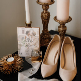 ヴィンテージモノグラム |写真の日付の保存 セーブザデート