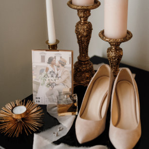 ヴィンテージモノグラム  写真の日付の保存 セーブザデート