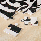 ヴィンテージモノグラムCアールヌーボー文字 ジグソーパズル (側面)