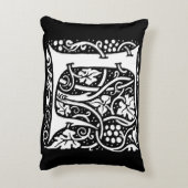 ヴィンテージモノグラムLアールヌーボー アクセントクッション (裏面(縦))