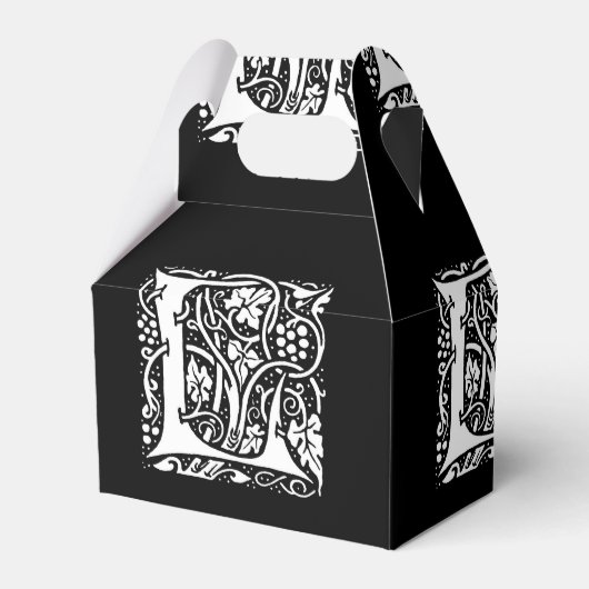 ヴィンテージモノグラムLアールヌーボー フェイバーボックス (正面サイド)