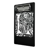 ヴィンテージモノグラムLアールヌーボー ミニクリップボード (アングル2)