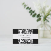 ヴィンテージモノグラムLアールヌーボー 名刺 (スタンド正面)