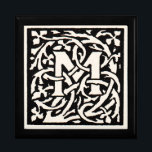 ヴィンテージモノグラムMアールヌーボー文字 ギフトボックス<br><div class="desc">アールヌーボーの文字 – Monograms From the Arts & Crafts Movementこの文字Mは1901年に作られた素敵なマグゴモノグラムMで、本のセットで出版されている。モノグラムMは、スタイルのアールヌーボー模様のスタイルに非常に多くの素晴らしい手描きつる植物パターンに囲まれ、しばしば流れる花模様と様式化され、流れるデザインによって特徴づけられた。この手紙Mモノグラムは芸術工芸スタイルでもあり、アールヌーボー時代と非常に一致した。アート&クラフツスタイルは、美しいデザインを探し求め、機械の生産に反応した。デザインのモノグラムインスパイアM、芸術工芸品Mモノグラムはシンプル、手作りの木版で印刷されたように、のモノグラムMは、頑丈で、目的に合った粗い髪質、ほぼ中世のMの品質であるもし。</div>
