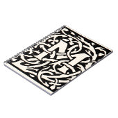 ヴィンテージモノグラムMアールヌーボー文字 ノートブック (左側)