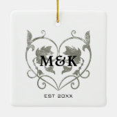 ヴィンテージモノグラムNo. 4 セラミックオーナメント (裏面)