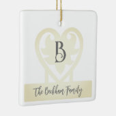 ヴィンテージモノグラムNo. 5 セラミックオーナメント (右)