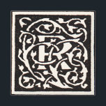 ヴィンテージモノグラムRアールヌーボー文字 マグネット<br><div class="desc">アールヌーボーの文字 – Monograms From the Arts & Crafts Movementこの文字Rは1901年に作成された素敵な頑丈なモノグラムRで、本のセットで出版されている。モノグラムRは素晴らしい手描きつる植物パターンに囲まれ、当時のスタイルにおけるアールヌーボーパターンのスタイルに非常に多く、これは様式化され、流れるデザインによって特徴づけられ、多くの場合、扇形の花模様を持つ。この手紙Rモノグラムはまた、芸術工芸品のスタイルであり、アールヌーボー時代と非常に一致した。アート&クラフツスタイルは、美しいデザインを探し求め、機械の生産に反応した。したがって、私たちのデザインのモノグラムR、芸術と工芸品インスパイアRモノグラムは、手で作った木版で印刷されたようにシンプル、頑丈で意図的な粗い刈り込み品質、ほぼ中世のR品質であっもした。</div>