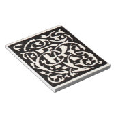 ヴィンテージモノグラムRアールヌーボー ノートパッド (アングル)