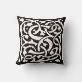 ヴィンテージモノグラムSアールヌーボー文字 クッション (正面)