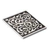 ヴィンテージモノグラムSアールヌーボー文字 ノートパッド (アングル)