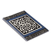 ヴィンテージモノグラムSアールヌーボー文字 ノートブック (右側)