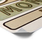 ヴィンテージモノポール、ランス・シャンパン広告ズ・アート ポスター (角)