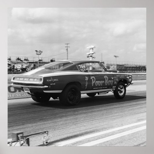 ヴィンテージモパードラッグ – キューダ – かわいそうな少年 ポスター (正面)