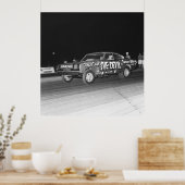 ヴィンテージモパードラッグ – クダ – シデビル ポスター (キッチン)