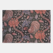 ヴィンテージモリスバーズピーコックつる植物ドラゴンターキー ラッピングペーパーシート (正面3)