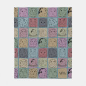 ヴィンテージモルモット毛布の居心地の良い動物ギフト フリースブランケット (正面)