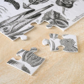 ヴィンテージモルルスカシー海カタツムイルマリン ジグソーパズル (側面)