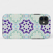 ヴィンテージモロッコタイル抽象芸術パタモダンーン Case-Mate iPhoneケース (裏面(横))