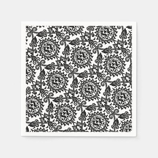 ヴィンテージモロッコパターン スタンダードカクテルナプキン (正面)