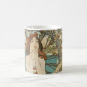 ヴィンテージモンカルロポスターバイアルフォンスミュシャ コーヒーマグカップ (中央)