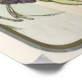 ヴィンテージモンカルロポスターバイアルフォンスミュシャ ポスター (角)