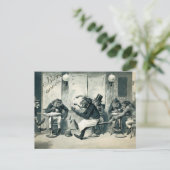 ヴィンテージモンキーバーはがき ポストカード (スタンド正面)