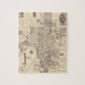 ヴィンテージモンゴメリの地図(1899) ジグソーパズル (縦)
