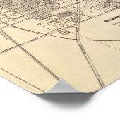 ヴィンテージモンゴメリの地図(1899) ポスター (角)