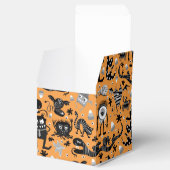 ヴィンテージモンスターハロウィーンのオレンジ フェイバーボックス (オープン)