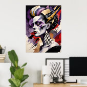 ヴィンテージモンスターブライド ポスター (ホームオフィス)