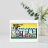 ヴィンテージモンタナからの挨拶 ポストカード (スタンド正面)