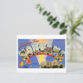 ヴィンテージモンタナからの挨拶 ポストカード (スタンド正面)