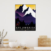 ヴィンテージモンタナのポスターの複製 ポスター (キッチン)