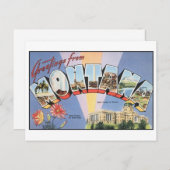 ヴィンテージモンタナポストカード ポストカード (正面/裏面)