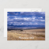 ヴィンテージモンタナポストカード ポストカード (正面/裏面)