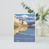 ヴィンテージモンタナリバーナショナルモニュメントトラベル ポストカード (スタンド正面)