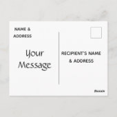 ヴィンテージモンタナ旅行。 ポストカード (裏面)