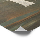 ヴィンテージモンタナ魚釣りピンナップガールリバーフィッシュアート ポスター (角)