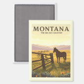 ヴィンテージモンタナ マグネット (正面/裏面)