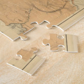 ヴィンテージモンタナ&ワイオミング地質図（1872年） ジグソーパズル (側面)