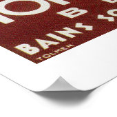 ヴィンテージモンテカルロビーチポスター ポスター (角)