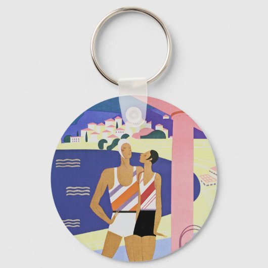 ヴィンテージモンテカルロビーチ キーホルダー (正面)