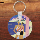 ヴィンテージモンテカルロビーチ キーホルダー (正面)