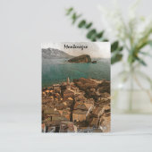 ヴィンテージモンテネグロバルカントラベル ポストカード (スタンド正面)